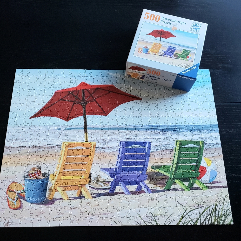 Ravensburger Beach Beachy Keen 500 Piece P…